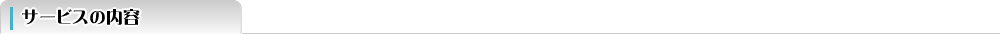 サービスの内容